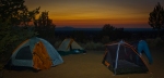 Our campsite at Lava Beds National Monument